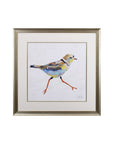 Set of Two Colorful Beach Birds Wall Art