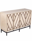 Champagne Deco Buffet Storage Cabinet