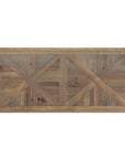 50" Brown and Black Solid Wood Writing Desk