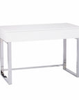 48" Adjustable White Standing Desk Converter