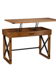49" Adjustable Natural Standing Desk Converter