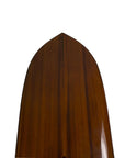 5" Brown Solid Wood Outdoor Game