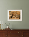 Vintage Apple Cider 1 White Framed Print Bathroom Wall Art