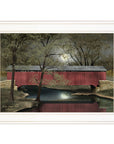 Warm Summers Eve 1 White Framed Print Wall Art
