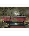 Warm Summers Eve 5 White Framed Print Wall Art