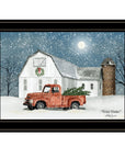 Wintry Weather 3 Black Framed Print Wall Art