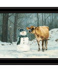 Well Hello There 2 Black Framed Print Wall Art