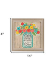 What I Love Most 1 Brown Framed Print Wall Art