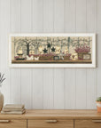 Willow Tree Shelf Collection 1 White Framed Print Wall Art