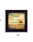 We Do 2 Black Framed Print Wall Art