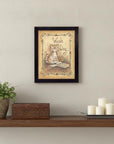 Wash Day 1 Black Framed Print Laundry Wall Art
