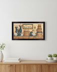 Welcome to Our Home 2 Black Framed Print Wall Art