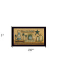 Welcome to Our Farm House Black Framed Print Wall Art