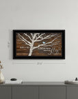 What if You Fly 2 Black Framed Print Wall Art