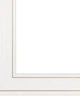 Wrong Lane 1 White Framed Print Wall Art