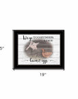 We Go Together Like Bacon and Eggs Black Framed Print Wall Art