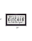 We lick the Spoon 3 Black Framed Print Kitchen Wall Art