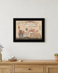 Wash Room 3 Black Framed Print Bathroom Wall Art