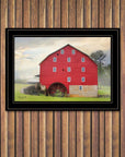 Willow Grove Mill 3 Black Framed Print Wall Art
