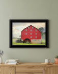 Willow Grove Mill 3 Black Framed Print Wall Art