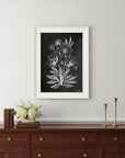 Vintage Chalkboard 2 White Framed Print Wall Art