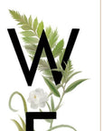 Welcome Sign II 4 White Framed Print Wall Art