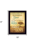 We Do 1 Black Framed Print Wall Art