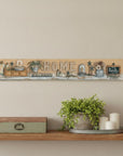 Where Family and Friends Gather White Framed Print Wall Art