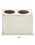 2" Wide Pillar Centerpiece Votive Candle Holder