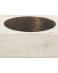 4" Wide Pillar Tabletop Pillar Candle Holder