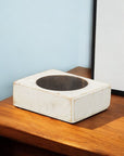 4" Wide Pillar Tabletop Pillar Candle Holder