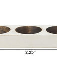 4" Wide Pillar Tabletop Votive Candle Holder