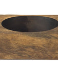 4" Wide Pillar Tabletop Pillar Candle Holder