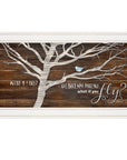 What if You Fly 1 White Framed Print Wall Art