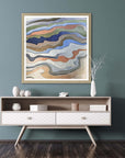 Wake Up Framed Art Silver Picture Frame Print Wall Art