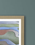 Wake Up Framed Art Silver Picture Frame Print Wall Art