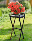 36" Black And Gold Metal Garden Accents Accessories