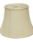 Ivory Monay Shantung Silk Bell Lamp Shade