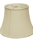 Ivory Monay Shantung Silk Bell Lamp Shade