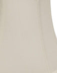 White Monay Shantung Silk Square Lamp Shade