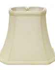Ivory Monay Shantung Silk Bell Lamp Shade