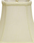 Ivory Monay Shantung Silk Bell Lamp Shade