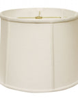 White Linen Drum Lamp Shade