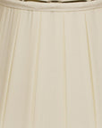 Ivory Shantung Silk Empire Lamp Shade