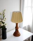 Camel Shantung Silk Empire Lamp Shade