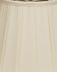 Ivory Shantung Silk Empire Lamp Shade
