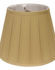 Camel Shantung Silk Empire Lamp Shade