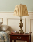 Camel Shantung Silk Empire Lamp Shade