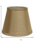 Tan No Slub Innsbruck Empire Lamp Shade