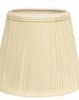 19" Ivory Empire Slanted Broadcloth Lampshade